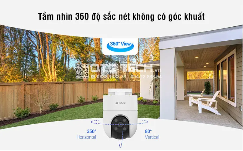 camera wifi ezviz h8c QTCTECH 2