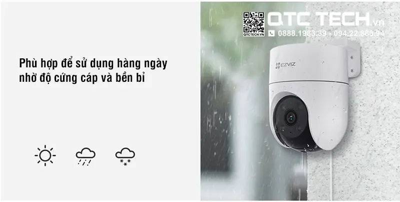 camera wifi ezviz h8c QTCTECH 7