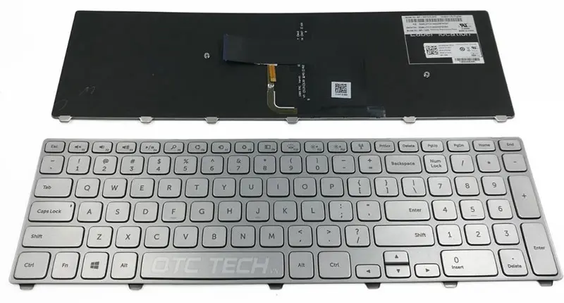 ban phim Keyboard Laptop Dell Inspiron 7737 co den QTCTECH.VN