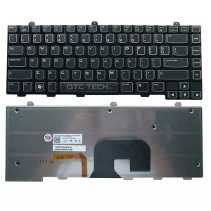 Bàn phím Keyboard Laptop Dell Alienware M14X-R1 Có đèn tiếng anh