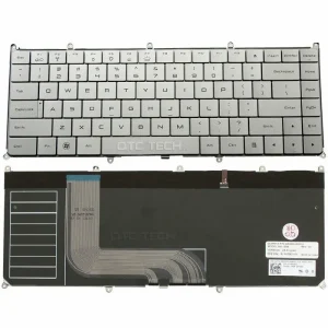 Bàn phím Keyboard Laptop Dell Adamo 13S MÀU BẠC CÓ ĐÈN