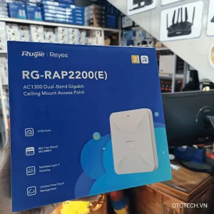 Bộ phát Wifi RUIJIE REYEE RG-RAP2200(E)ốp trần hoặc gắn tường