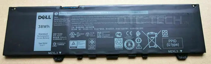 Pin Battery Laptop Dell Vostro 5370 Inspiron 5370 7370 7373 ZIN QTCTECH 3