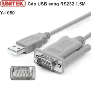 Cáp Chuyển Đổi USB sang COM Unitek Y-1050