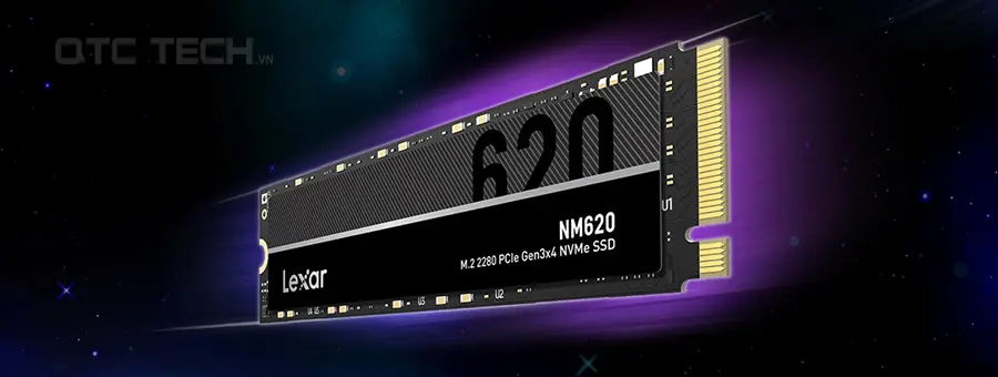 Ổ cứng SSD Lexar LNM620 512G M.2 Nvme PCIe Gen3x4 - LNM620X512G-RNNNG