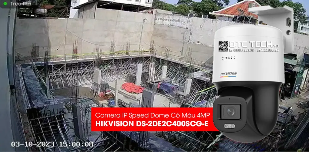 camera ip speed dome co mau 4mp hikvision ds 2de2c400scg e qtetch