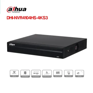 Đầu ghi hình IP 4 kênh DAHUA DHI-NVR4104HS-4KS3