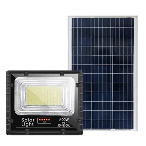 Đèn pha năng lượng mặt trời 500W JINDIAN JD-8500L-New