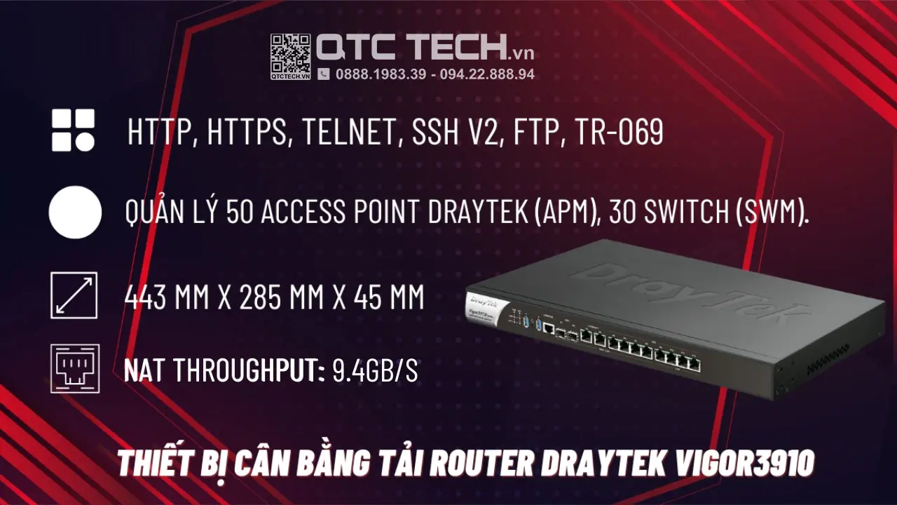 nat throughput 9 4gbs QTC TECH