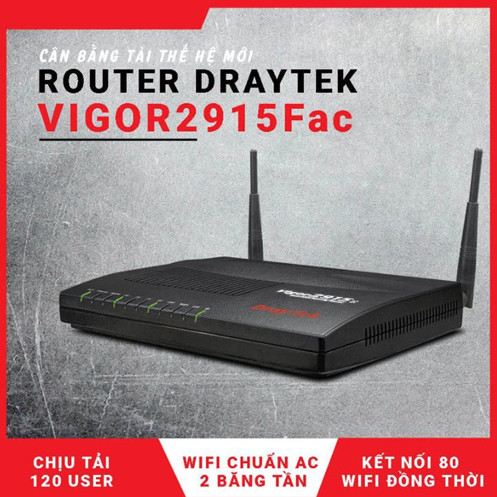  Thiết bị cân bằng tải Router Draytek Vigor2915Fac