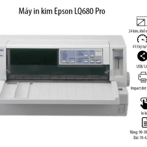 Máy in kim Epson LQ680 Pro