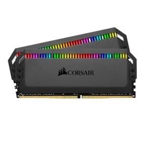 RAM desktop CORSAIR Dominator Platinum RGB Black 32GB (2x16GB) (2 x 16GB) DDR4 3200MHz (CMT32GX4M2E3200C16)