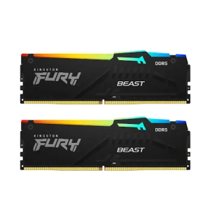RAM desktop KINGSTON FURY Beast RGB (2 x 16GB) DDR5 5200MHz (KF552C40BBAK2-32)