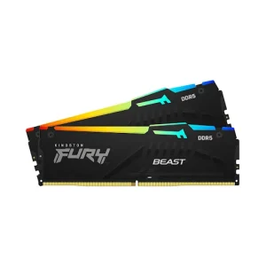RAM desktop KINGSTON Fury Beast RGB 64GB 5600MHz (2 x 32GB) DDR5 5600MHz (KF556C40BBAK2-64)