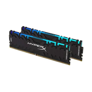 RAM desktop KINGSTON HyperX Predator RGB 64GB DDR4 3200MHz (2 x 32GB) DDR4 3200MHz (HX432C16PB3AK2/64)