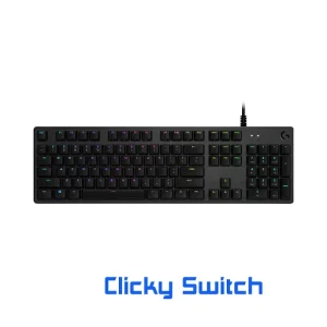 Bàn phím cơ gaming Logitech G512 GX (Clicky) (920-008949)