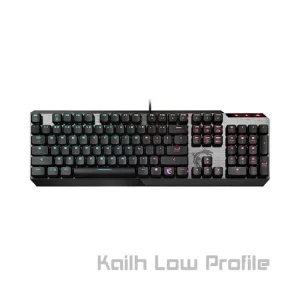 Bàn phím cơ gaming MSI Vigor GK50 Low Profile (Đen)