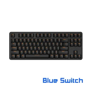 Bàn phím cơ không dây Dare-U EK807G (Blue D Switch) (Đen)