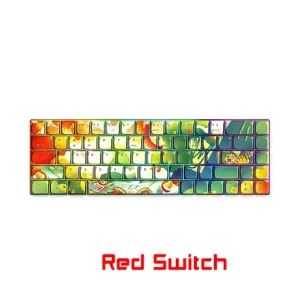 Bàn phím cơ không dây Newmen Dual Mode GM680 Jungle (Red Switch)