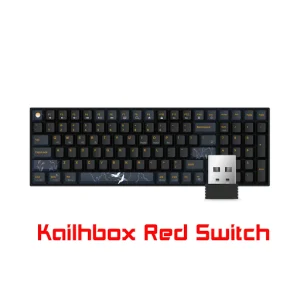 Bàn phím cơ không dây Newmen GM1000 (KailhBox Red Axis Switch)