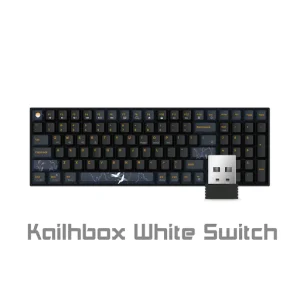 Bàn phím cơ không dây Newmen GM1000 (KailhBox White Axis Switch)