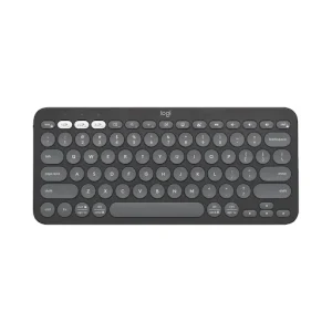 Bàn Phím Không Dây Logitech Pebble Keys 2 K380S Wireless/Bluetooth/Đen (Tonal Graphite) (920-011753)