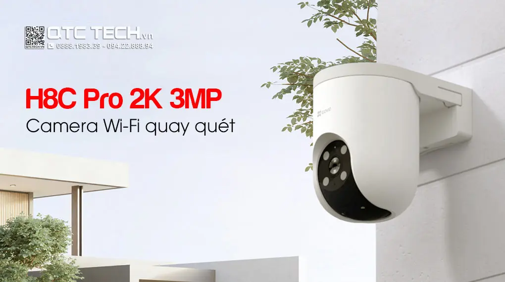 camera wifi ezviz h8c pro 2k 3mp qtctech 4