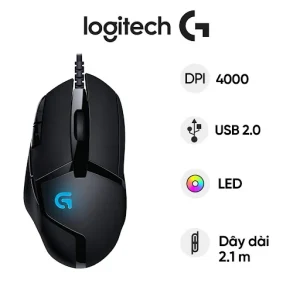 Chuột gaming có dây Logitech G402 (Đen)