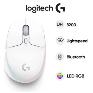 Chuột gaming không dây Logitech G705 Off-white Aurora Collection (910-006369)