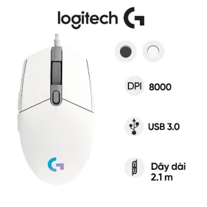 Chuột gaming Logitech G102 Gen2 Lightsync