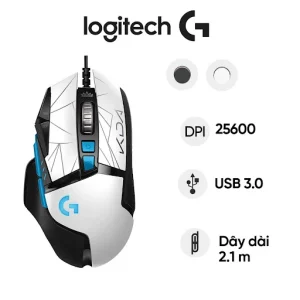 Chuột gaming Logitech G502 Hero KDA