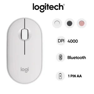 Chuột không dây bluetooth Logitech Pebble M350S