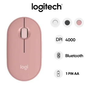 Chuột không dây bluetooth Logitech Pebble M350S