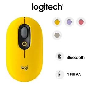 Chuột không dây bluetooth Logitech POP (Vàng)