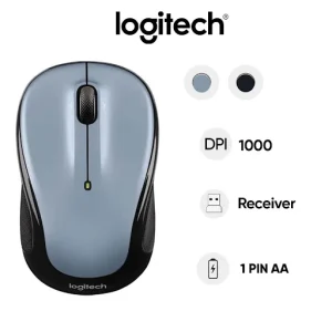 Chuột máy tính không dây Logitech M325 (Bạc)