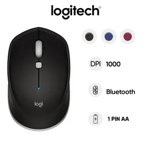 Chuột máy tính không dây Logitech M337 (Đen)