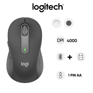 Chuột máy tính không dây Logitech M650L (Đen)