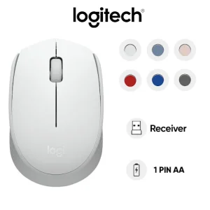 CHUỘT VI TÍNH (MOUSE) LOGITECH M171 WIRELESS/TRẮNG (OFF WHITE)