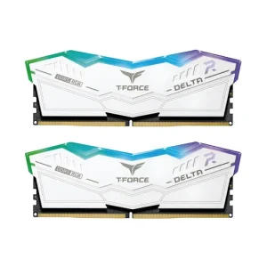 RAM desktop TEAM T-Force Delta White RGB (2 x 16GB) DDR5 5200MHz (FF4D532G5200HC40CDC01)