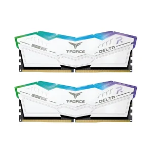 RAM desktop TEAM T-Force Delta White RGB (2 x 32GB) DDR5 5600MHz (FF4D564G5600HC36BDC01)