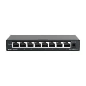 Switch 8 cổng 10/100/1000 BASE-T RUIJIE RG-ES108GD