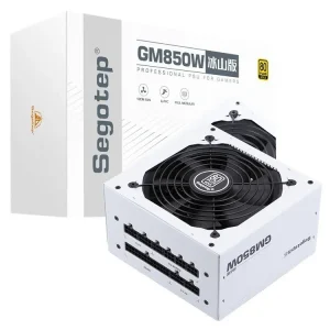 Nguồn Segotep GM850W 850W White 80 Plus Gold PCIE 5.0/ATX3.0