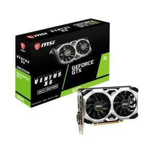 Card màn hình MSI GeForce GTX 1650 D6 VENTUS XS OCV1 4GB GDDR6 (GeForce-GTX-1650-D6-VENTUS-XS-OCV1)