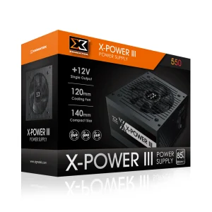 Nguồn máy tính XIGMATEK X-Power III 550 - 500W - 80 Plus