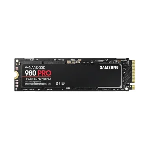 SSD Samsung 980 Pro 2TB PCIe Gen 4.0 x4 NVMe V-NAND M.2 2280 MZ-V8P2T0BW