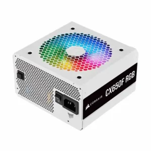 Nguồn Corsair CX650F RGB White Full Modul – 80 Plus Bronze (CP-9020226-NA)