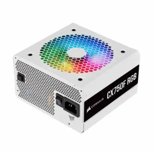 Nguồn Corsair CX750F RGB White Full Modul – 80 Plus Bronze (CP-9020227-NA)