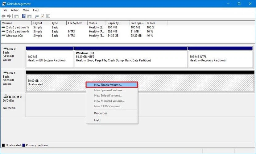 sua loi o cung khong nhan du lieu trong windows qtctech1