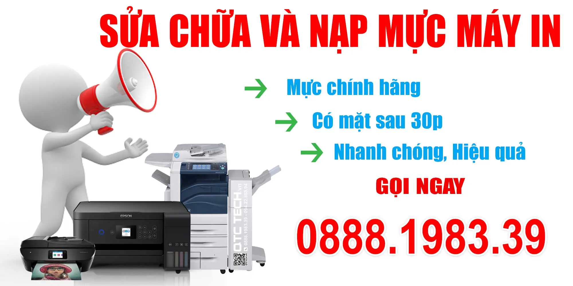 Dịch Vụ Nạp Mực Máy In Tại Phan Thiết