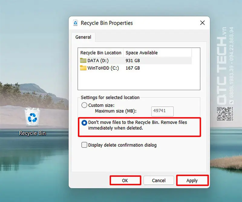 Cach Su Dung Recycle Bin Tren Windows 11 Qtctech Vn 2